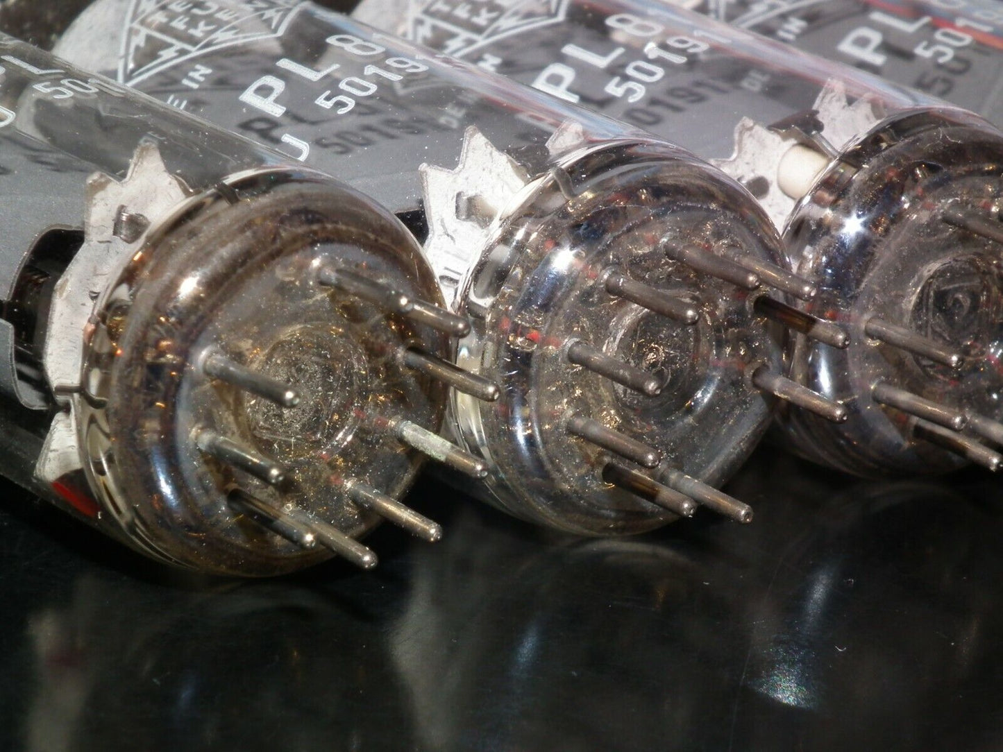 Platinum matched Quad PL81 Telefunken NOS NIB Diamond Bottom