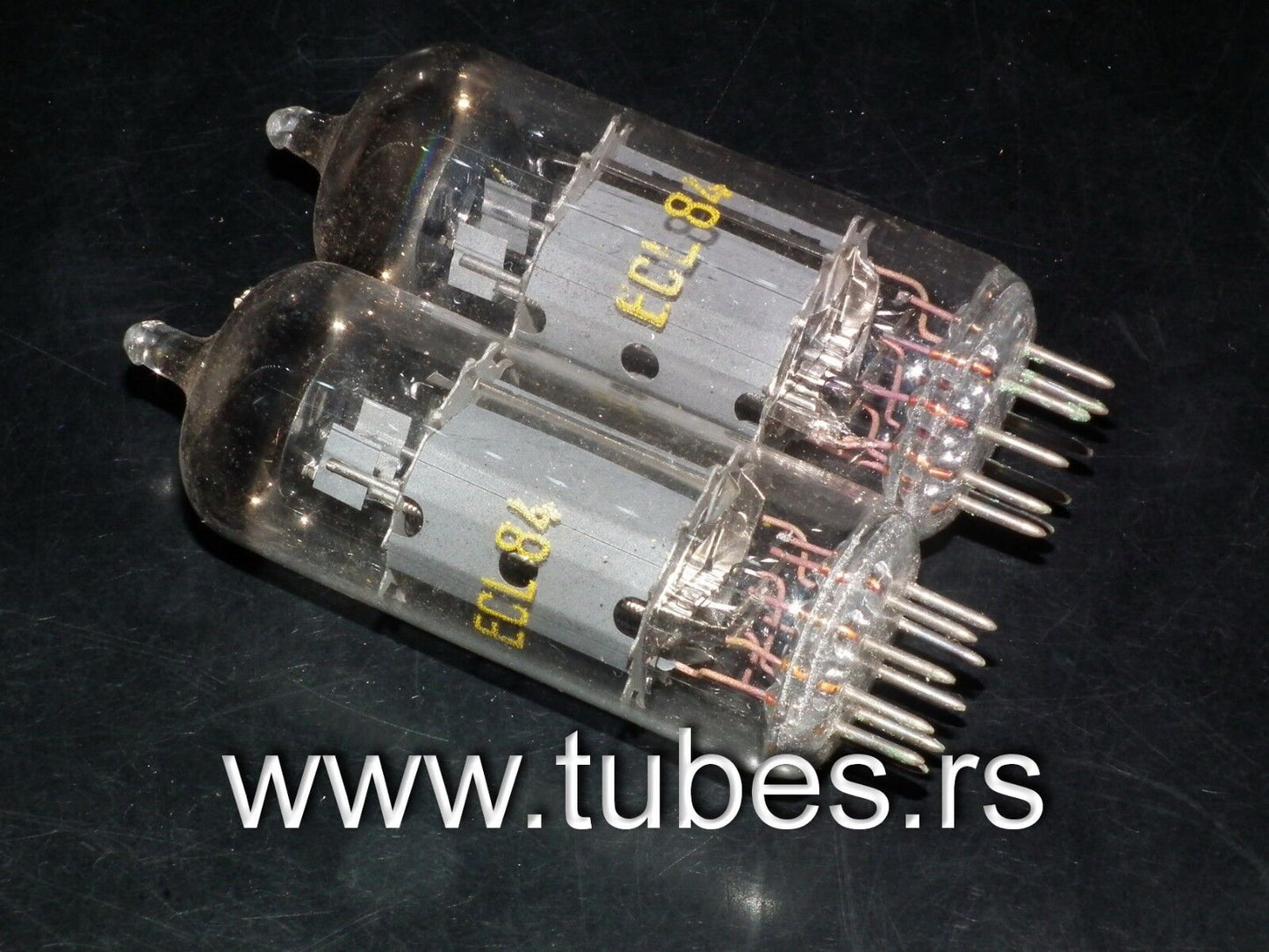 ECL84 RFT RWN Germany 6DX8 NOS Rare foil disc getter, great sounding tube