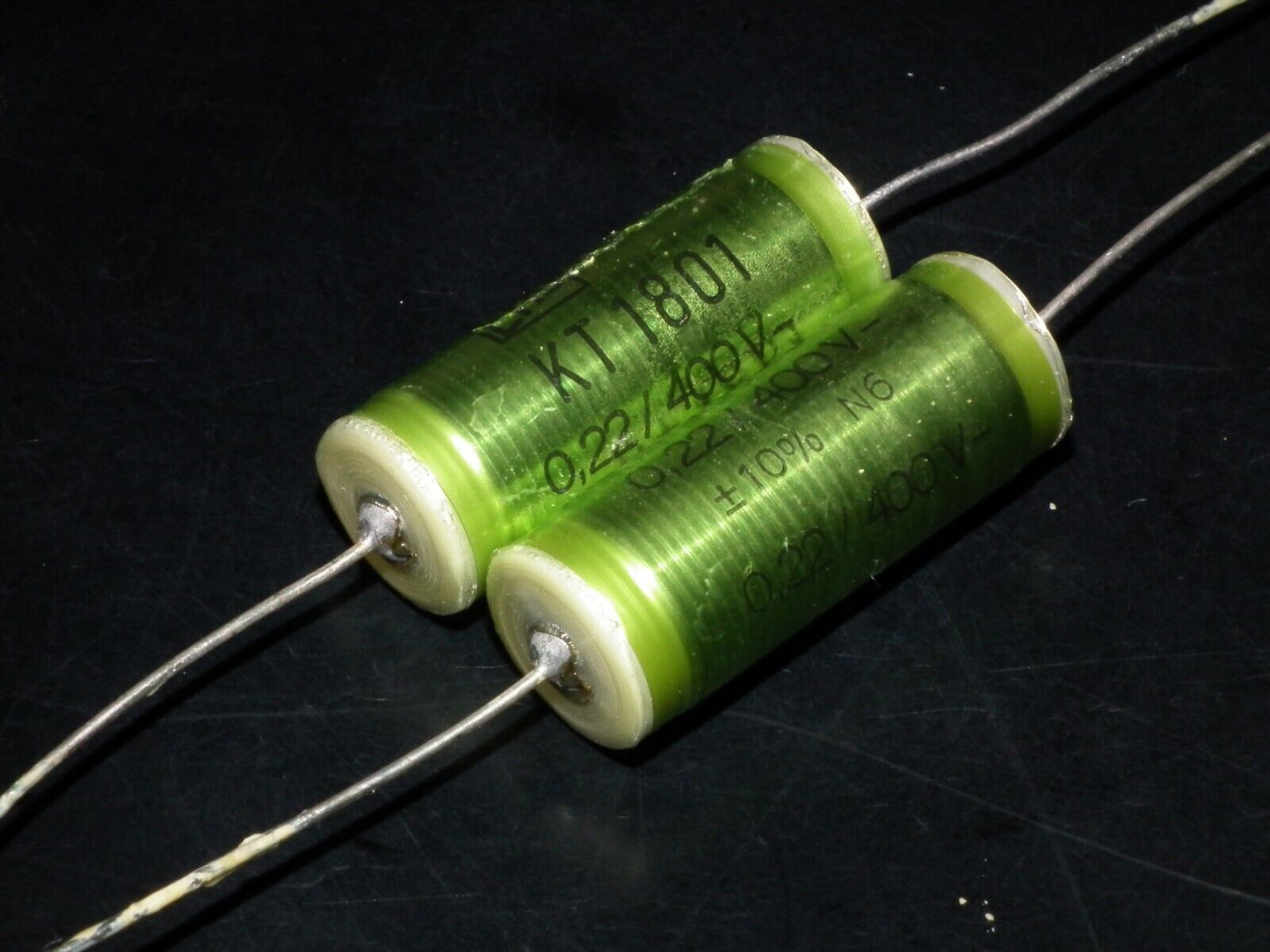 Pair (2 pcs) ERO GOLD Audio Grade 220nF 400V Polypropylene Capacitor NOS 0.22u