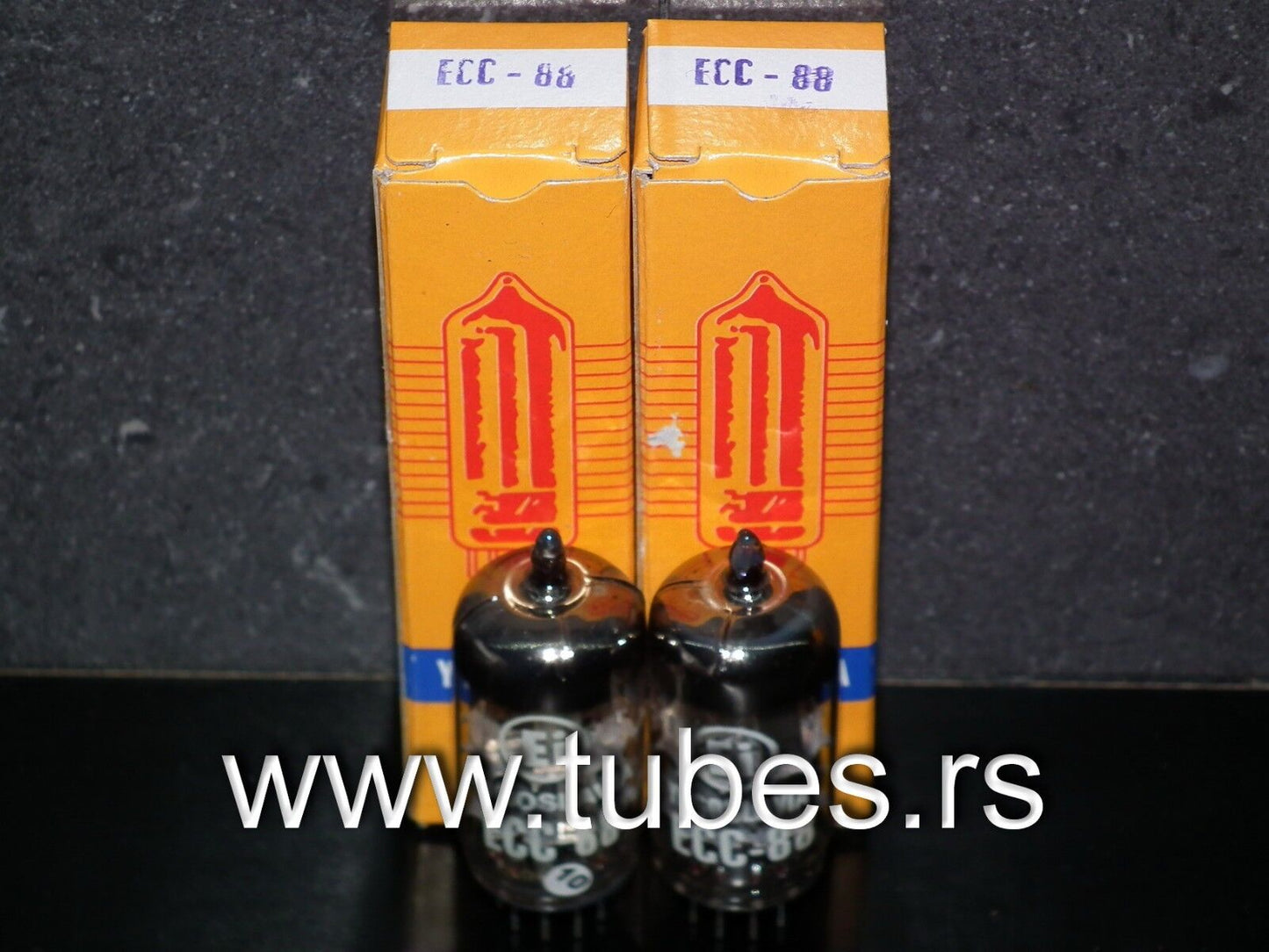 ECC81 12AT7 EI Yugoslavia NOS Telefunken long smooth plates for Marshall& Fender