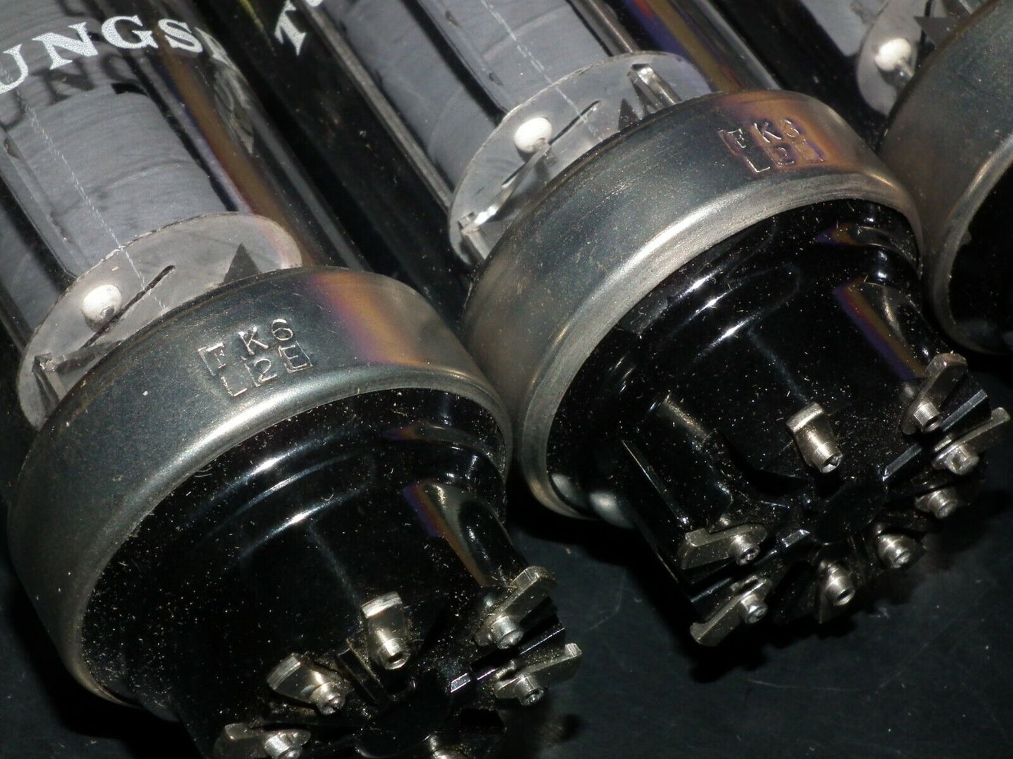 Platinum matched quad EL6 4699 Mazda Philips rebranded Tungsram, METAL BASE DD