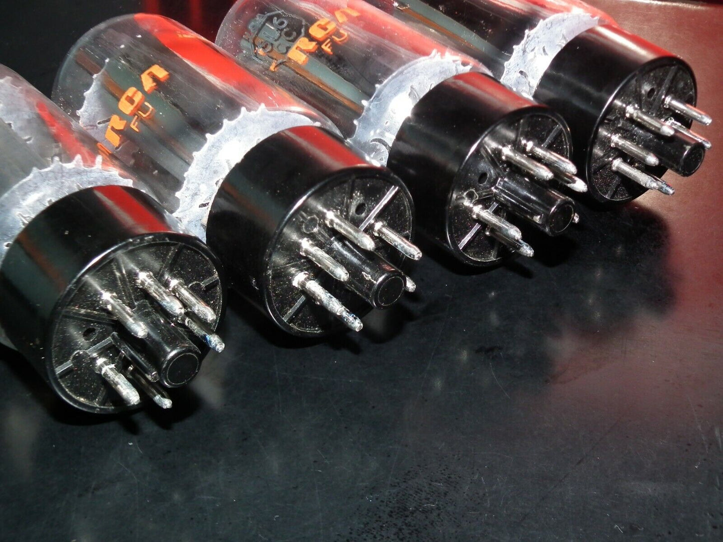 6L6GC RCA Platinum Matched Pair NOS NIB Holy Grail 6L6 Black Anodes