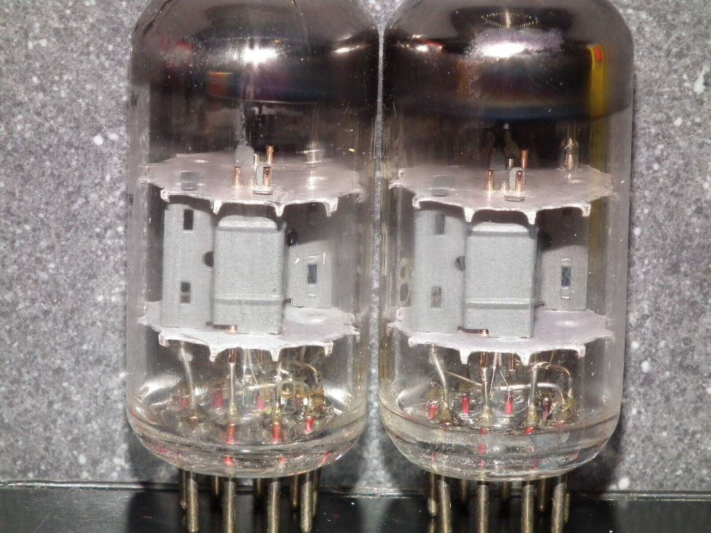 ECC81 12AT7 Philips (Used, matched pair) Suresnes France tube plant