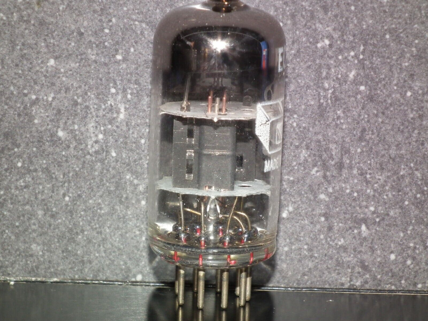 ECC81 CEI 12AT7 NOS NIB Black Anodes