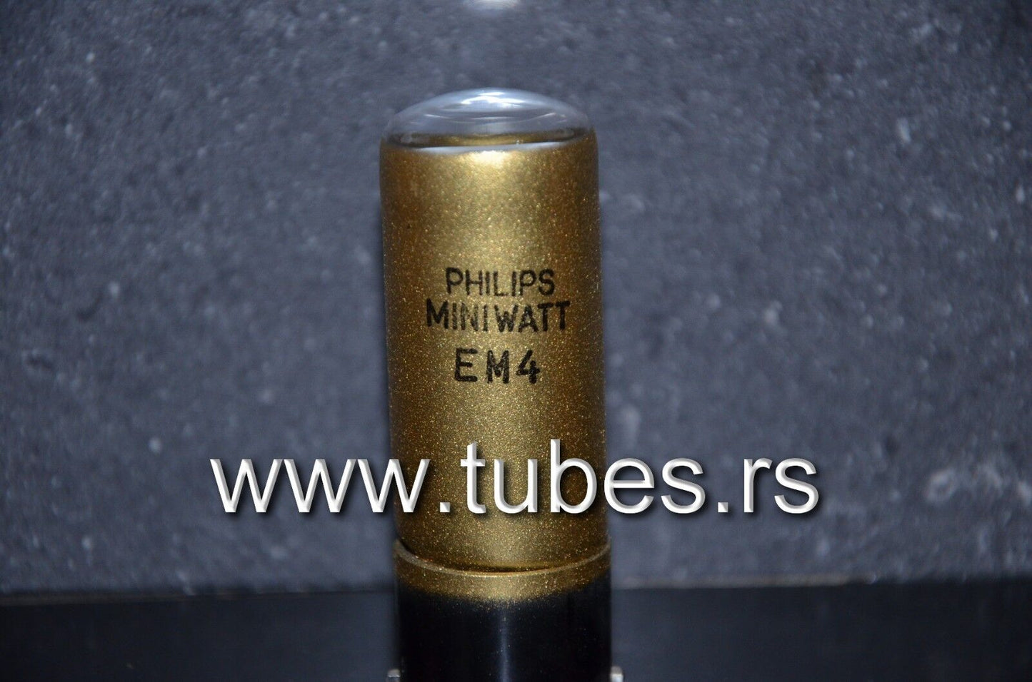 One (1 pcs) Philips EM4 tuning eye tube old type