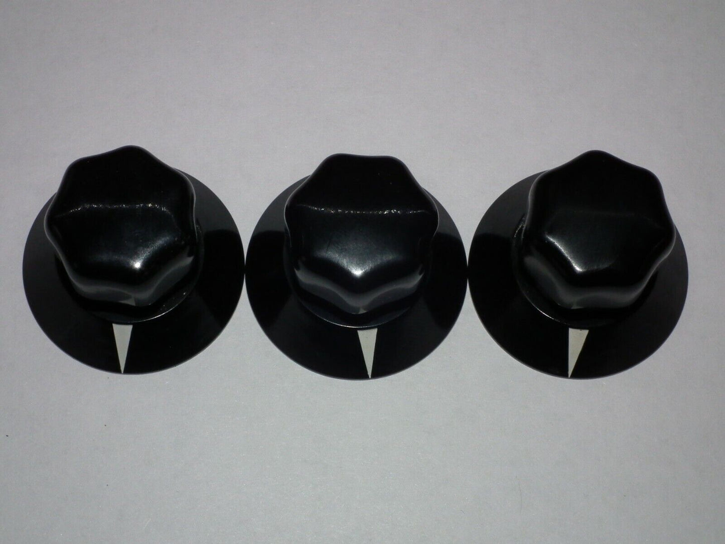 Vintage Siemens Klangfilm Bakelite Knob 38mm - Made in W. Germany in 60s Used