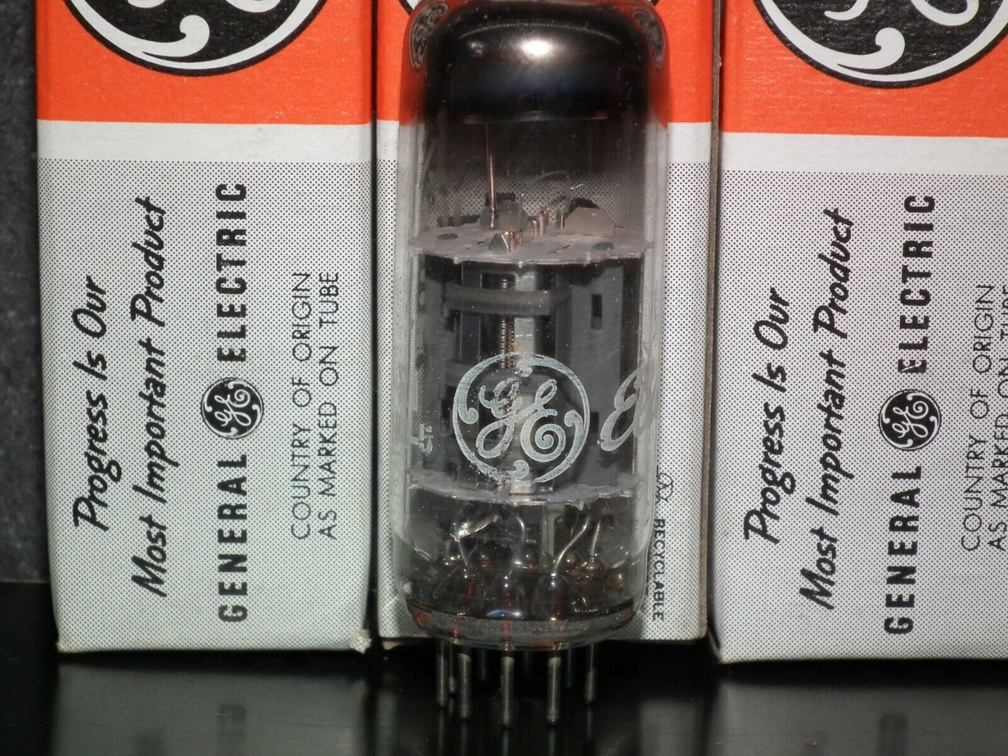 6CX8 GE NOS NIB vacuum tube pentode