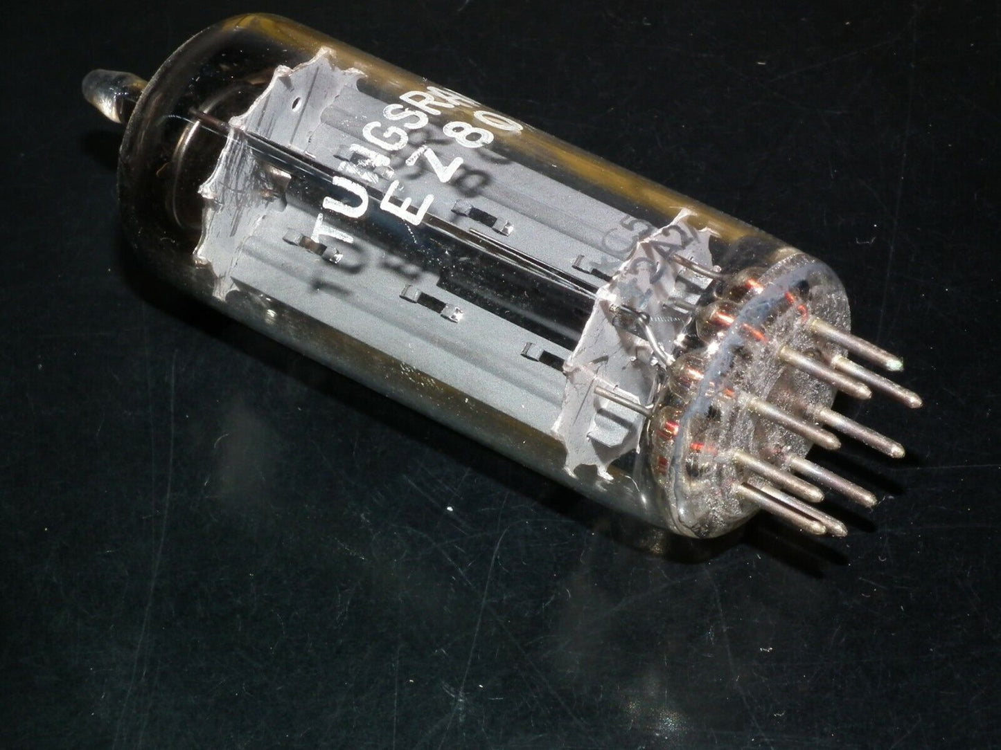 EZ80 Siemens 6V4 NOS NIB Rebranded Tungsram Munich tube plant 1962-1963