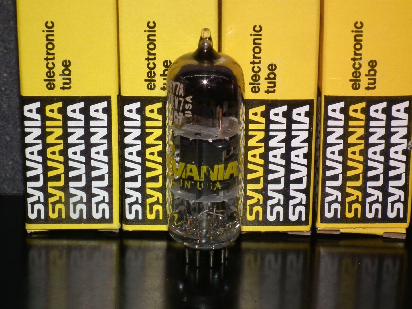 12BY7 Sylvania 12BY7A 12BV7 12DQ7 NOS NIB For Ham Radio Transceivers and TXs