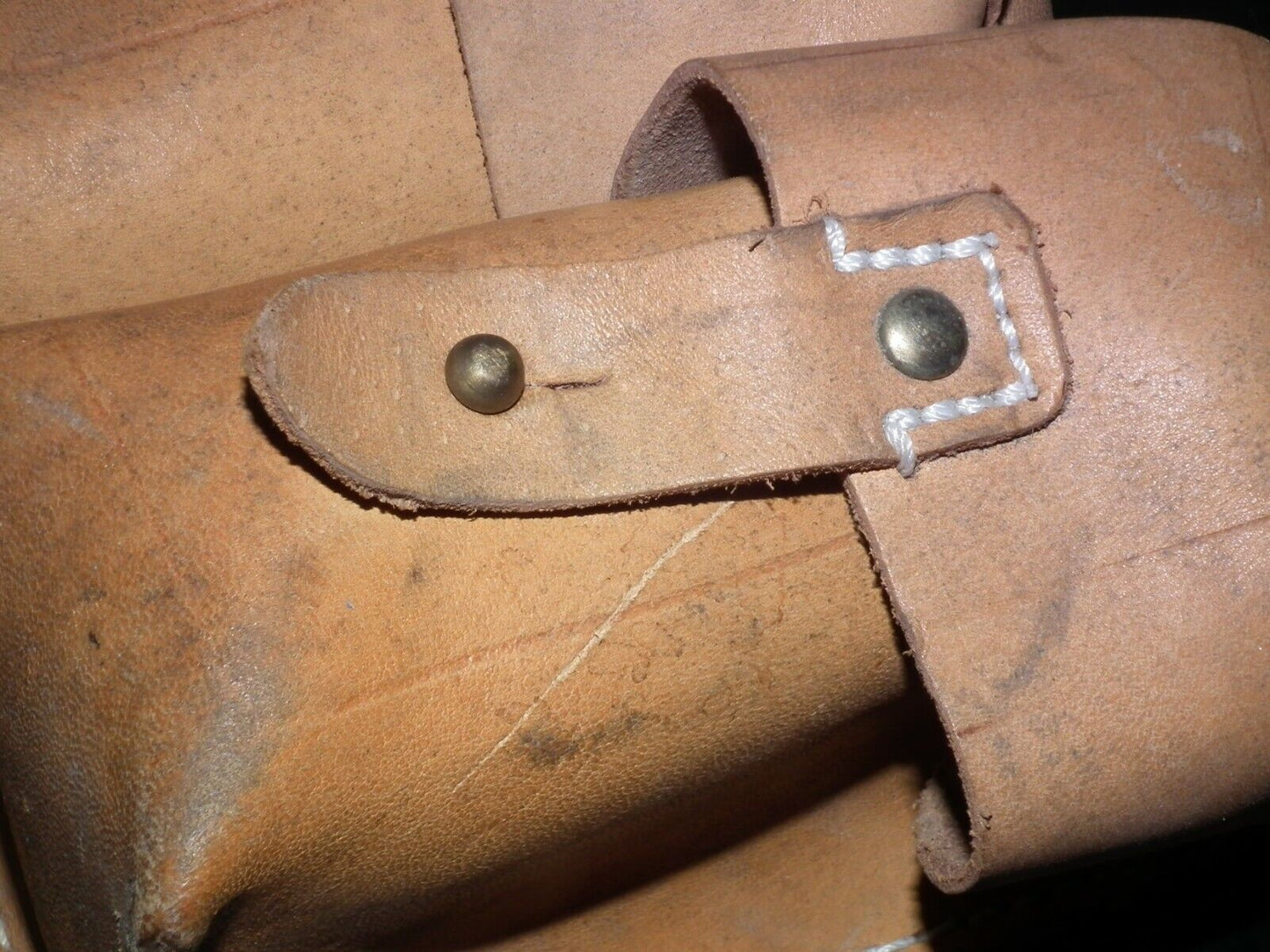 LEATHER SKS AMMO POUCH Military JNA Army Yugoslavia Belt Bag costume Star Wars