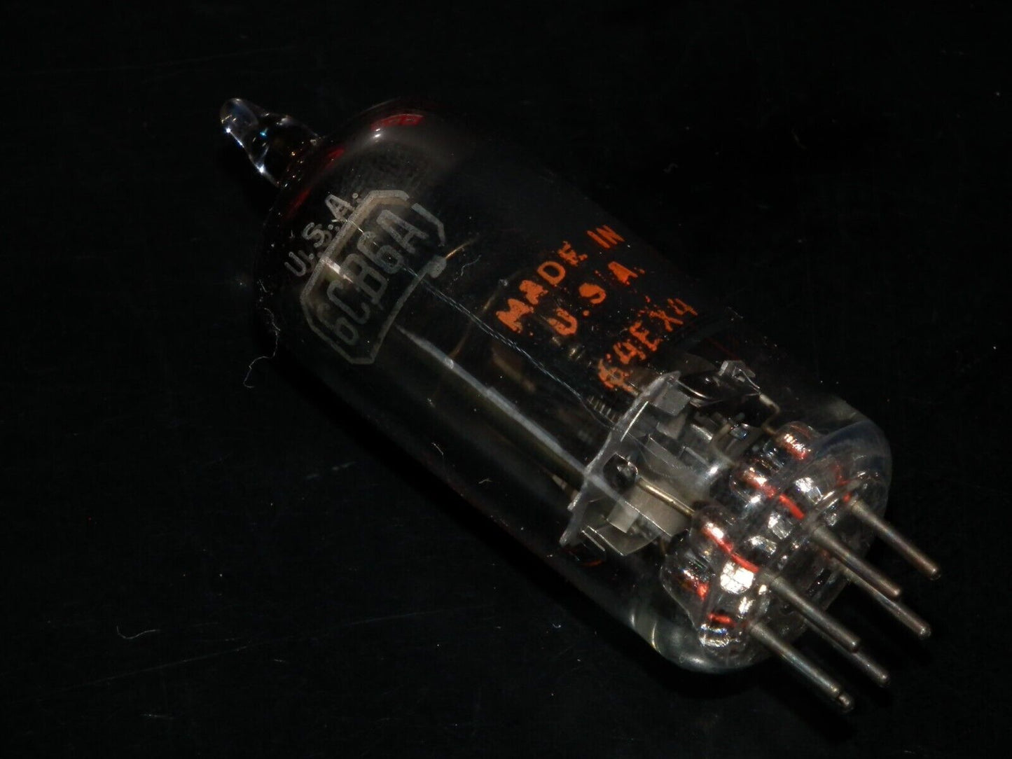 6CB6A RCA 6CF6 NOS in original box Old Type Coated