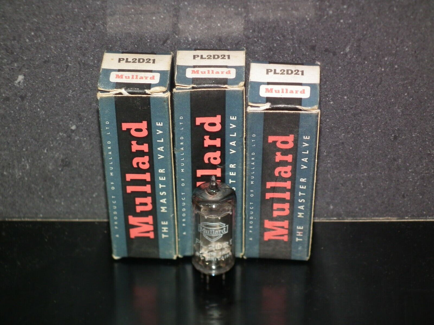 PL2D21 2D21 Thyratron Mullard PL21 NOS NIB tested Old Type