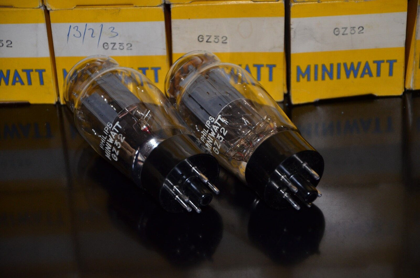 GZ32 Philips 5V4G NOS NIB Rare DD Getter rectifier Hi end tube audio amplifiers