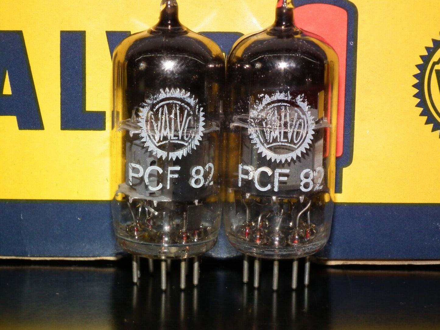 One PCF82 Valvo tube NOS NIB 9U8 9U8A 9EA8