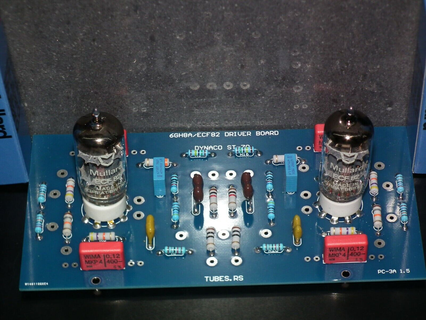 DYNACO ST-70 6GH8A Stuffed Board with NOS NIB Mullard ECF82 MP