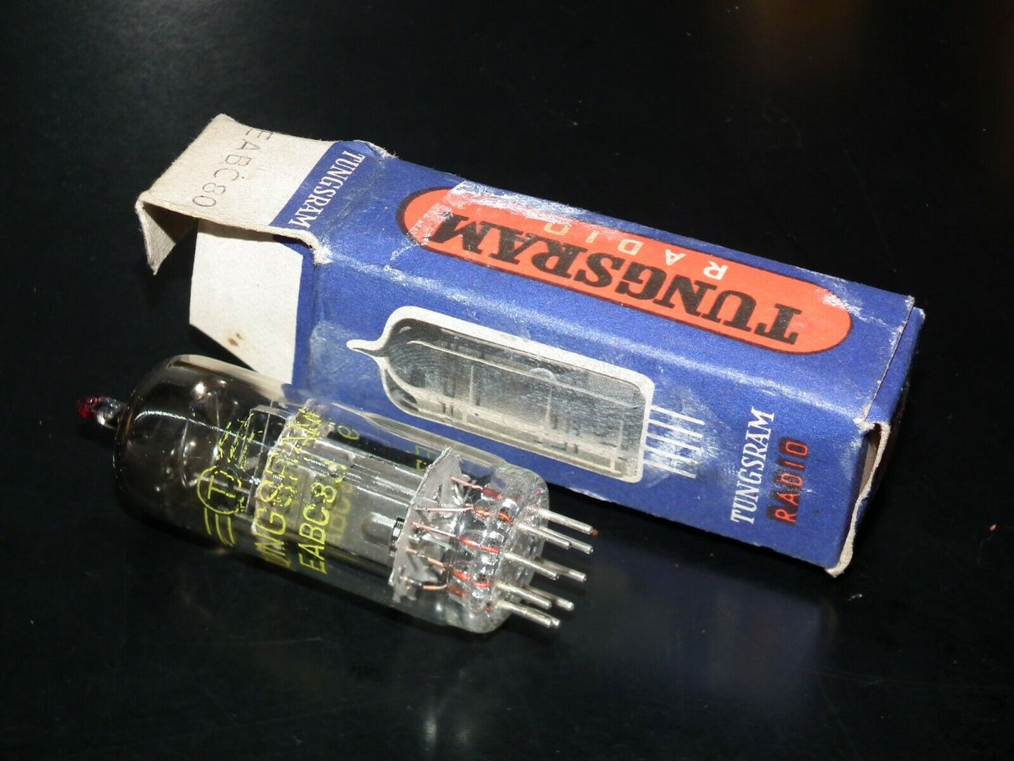 EABC80 NOS NIB 6T8 6AK8 triple diode triode EU radio receivers 60s 70s