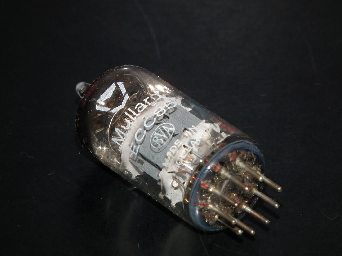 One tube (1pcs) ECC85 6AQ8 Mullard NOS NIB Old type early 70s