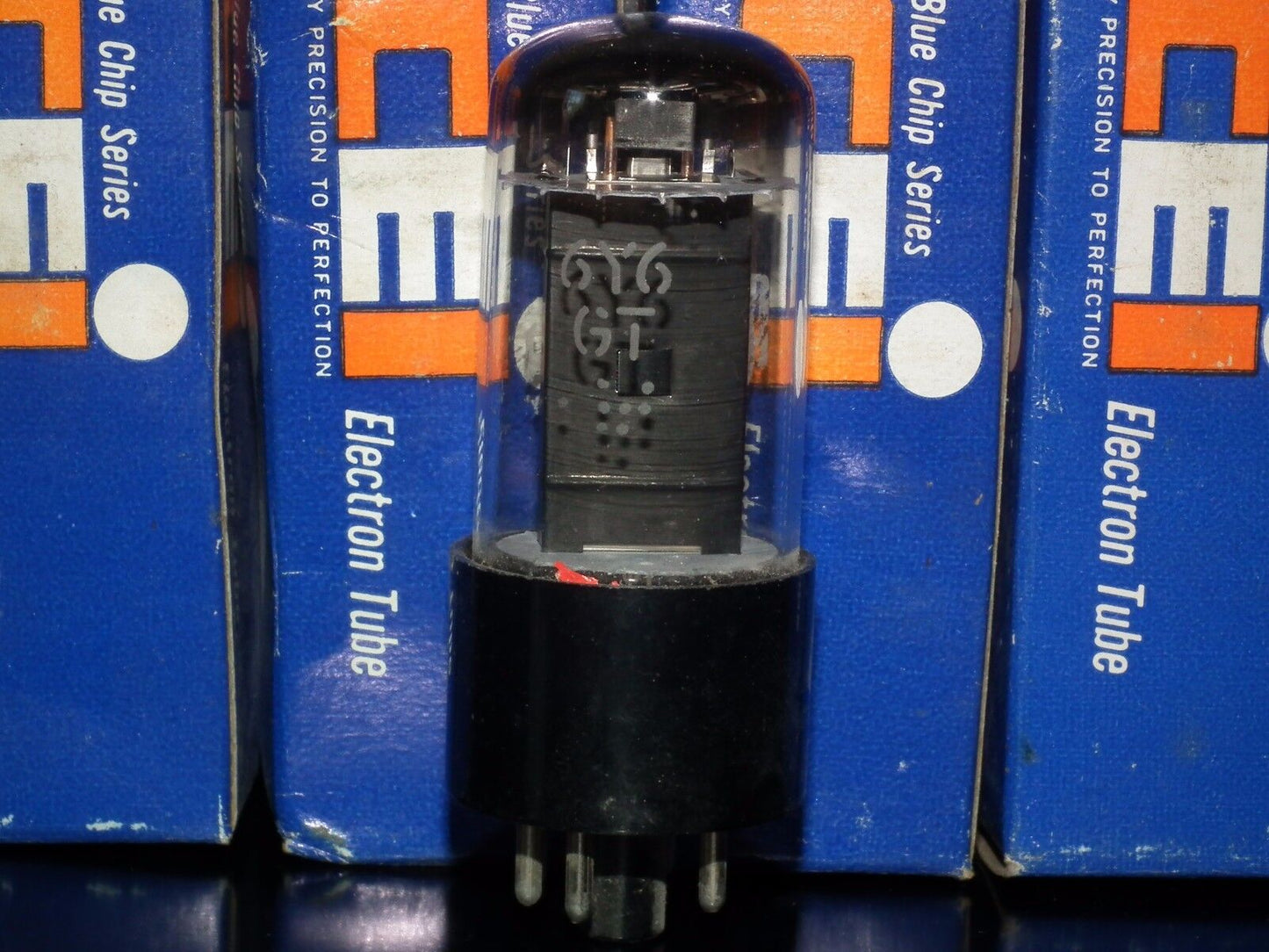 6Y6GT CEI NOS NIB tube audio pentode Made in USA