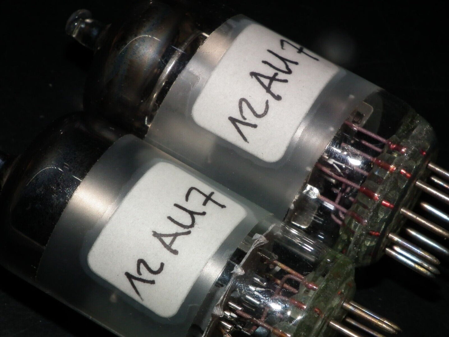 Platinum Matched Pair 12AU7 Heathkit ECC82 Pull outs Tested 100% as NOS