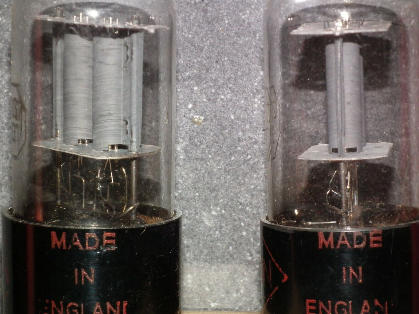 Matched Pair Haltron 12SL7GT NOS NIB Square D Getter old type stem pre WWII