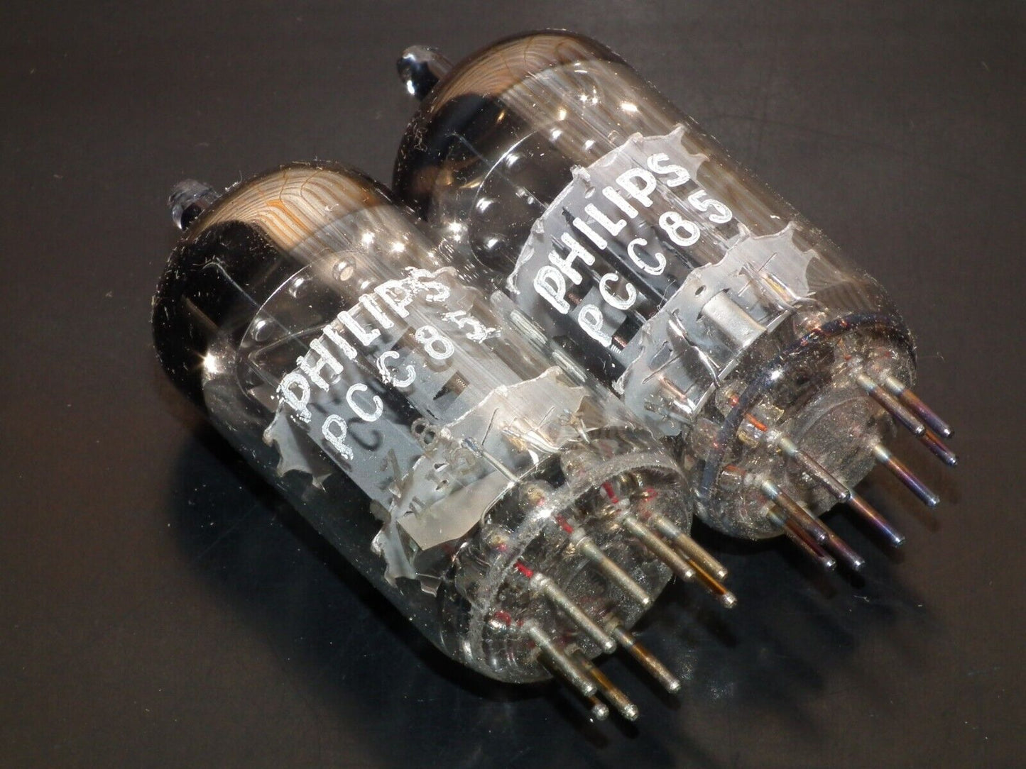PCC85 Philips 9AQ8 Matched Pair (Two Tubes) NOS NIB