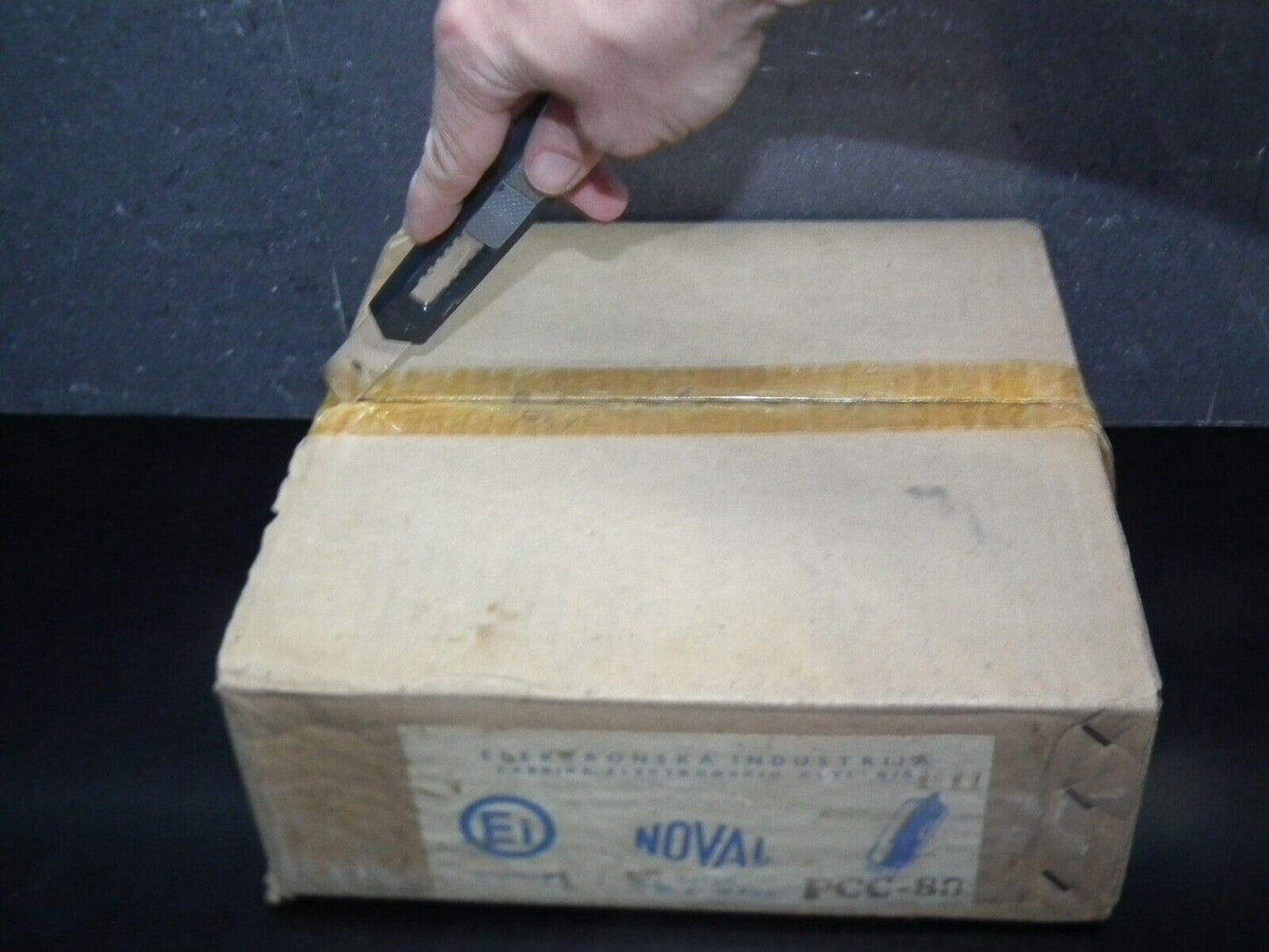 PCC88 EI Philips 7DJ8 Platinum Matched Pair NOS NIB RARE Made in 60s ECC88 Sub