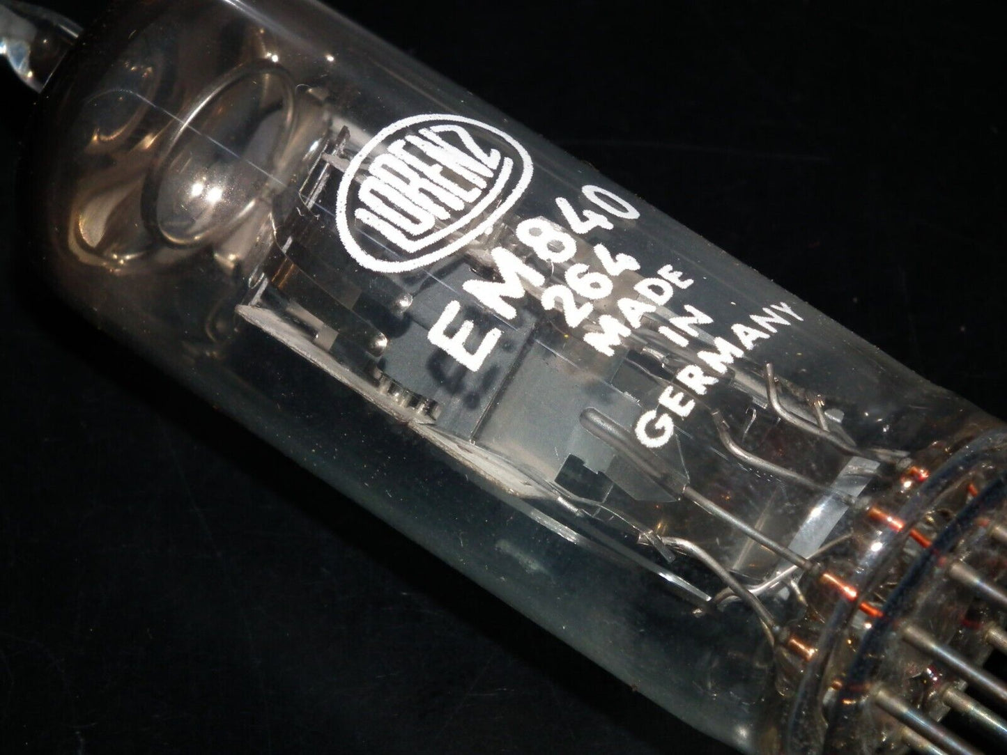 EM840 Lorenz Rare tuning eye tube Indicator NOS NIB Lorenz SEL Stuttgart