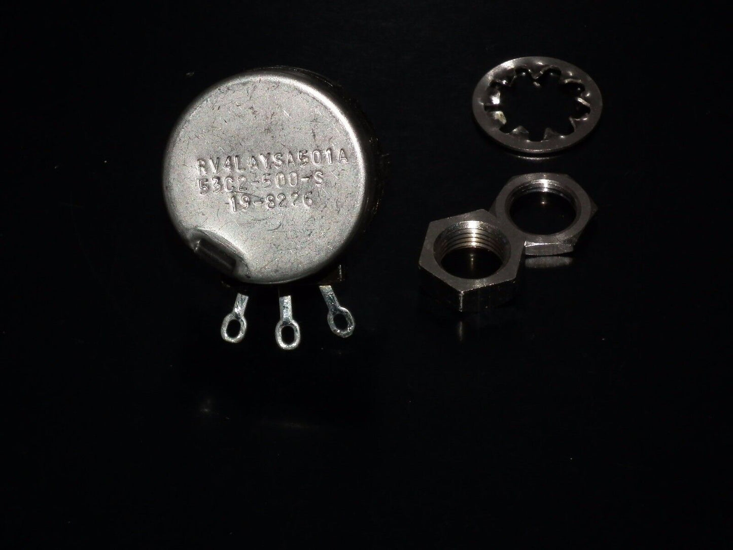 Clarostat NOS vintage potentiometer 500 Ohm RV4LAYSA501A (1 pcs)