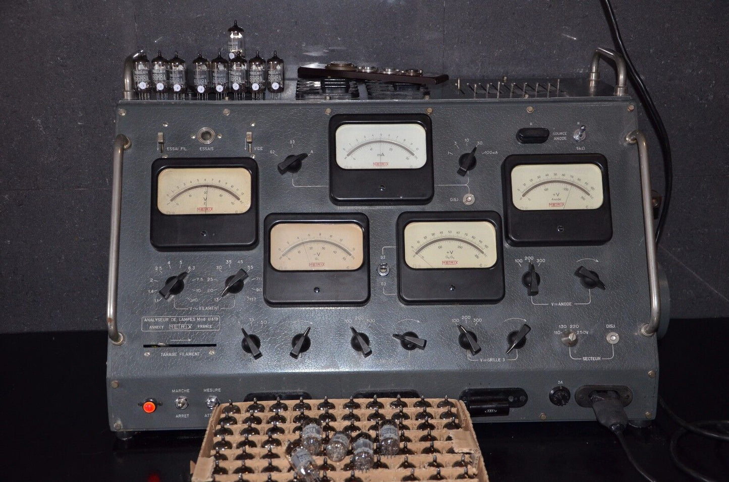 Two NOS 6KD8 ECF82 (6U8A) EI Yugoslavia Philips for McIntosh MR65B MR67