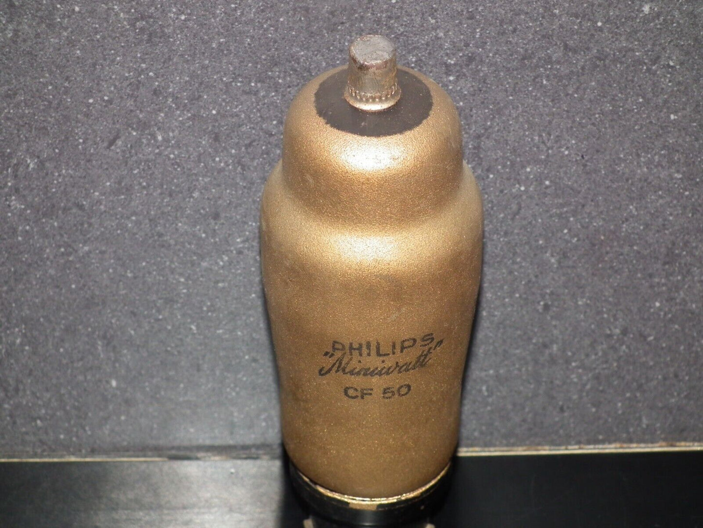 CF50 Philips low noise gold coated microphone pre amplifier pentode, Used tested
