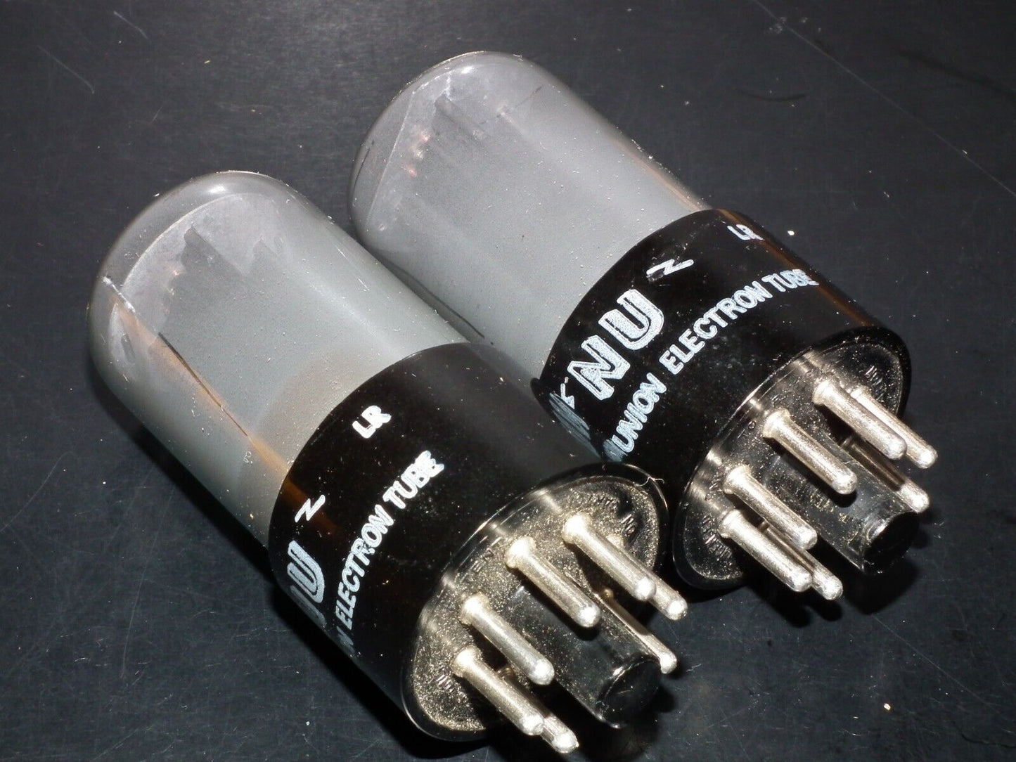 6SN7GT National Union Matched Pair Gray Coated Version The same codes NOS