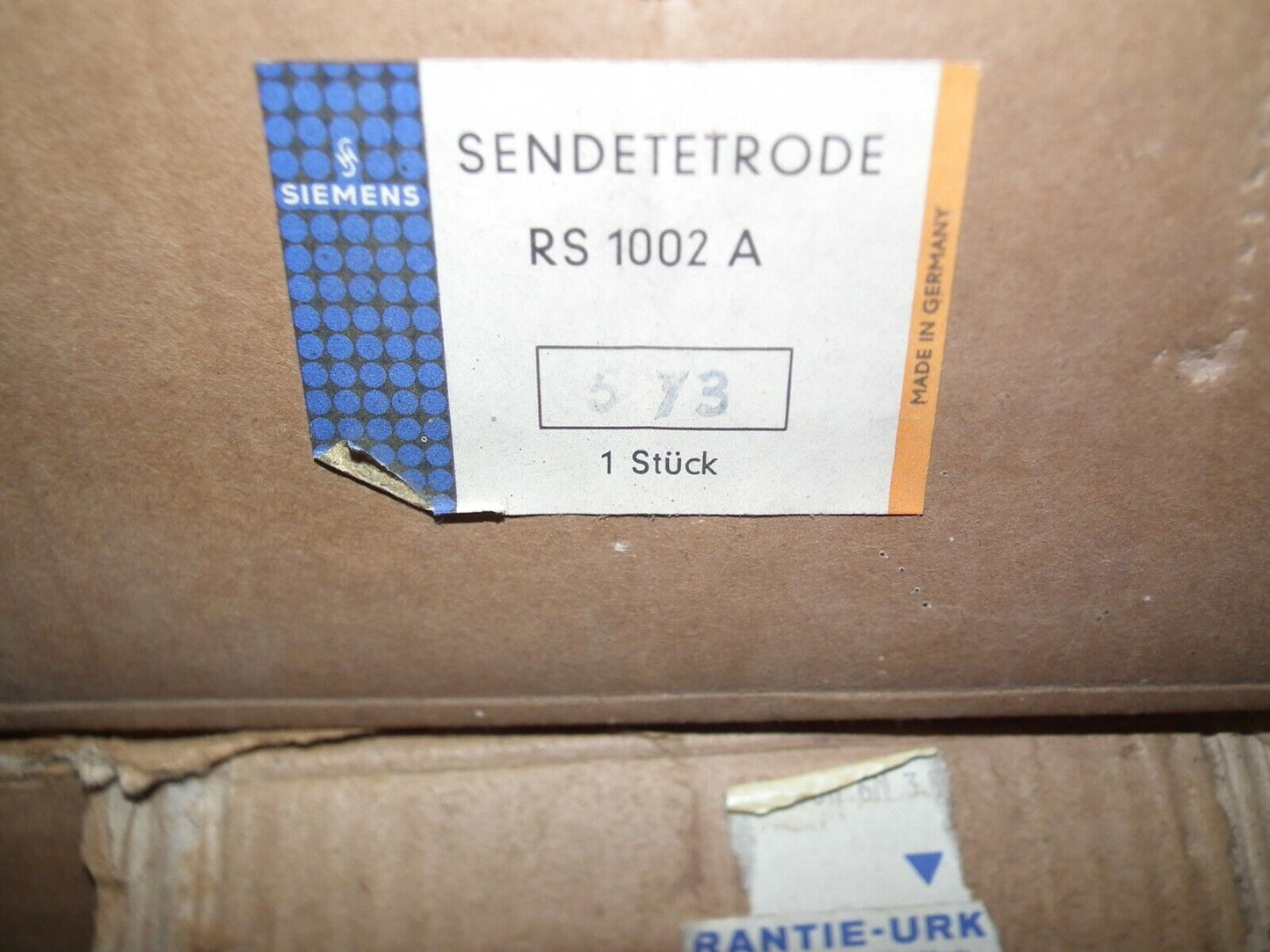 RS1002A Siemens QB4/1100 Factory matched pair QY4/400 8438 NOS NIB