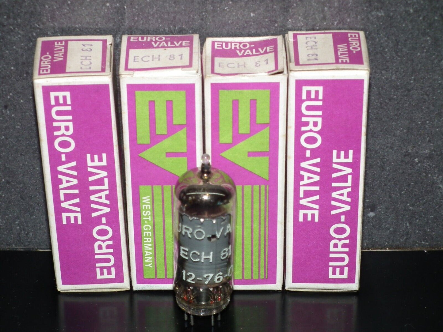 ECH81 EUROVALVE West Germany NOS NIB 6AJ8