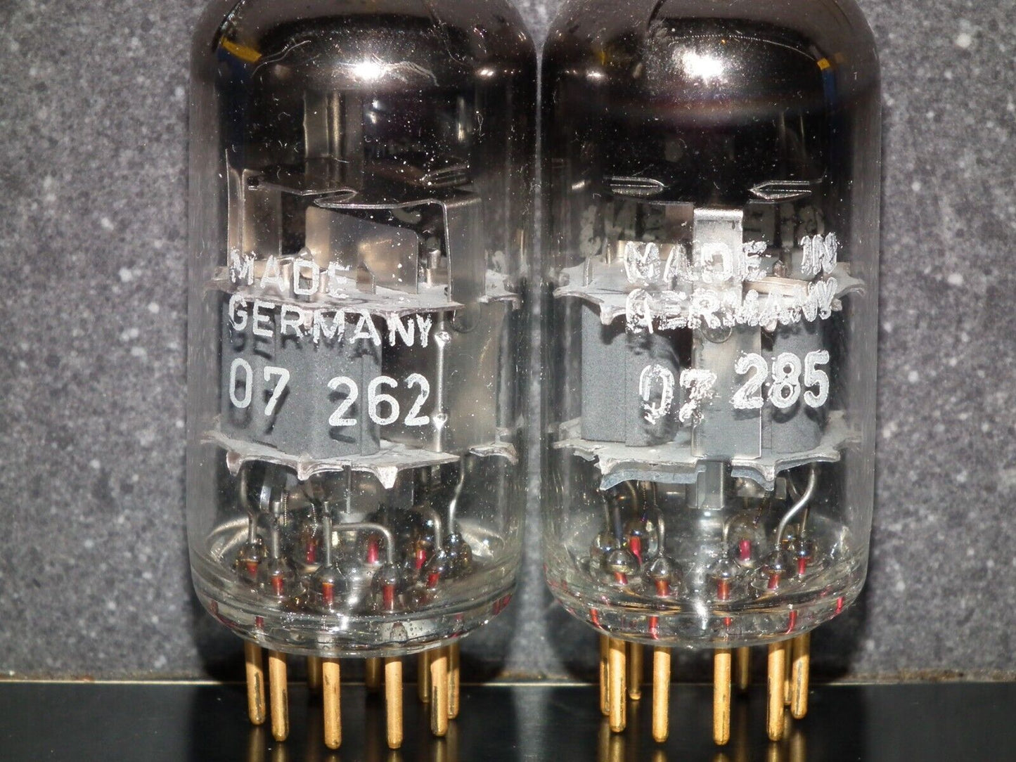 Platinum Matched Pair Siemens E88CC Used Tested NOS Dual Stage Getter A2 7H Code
