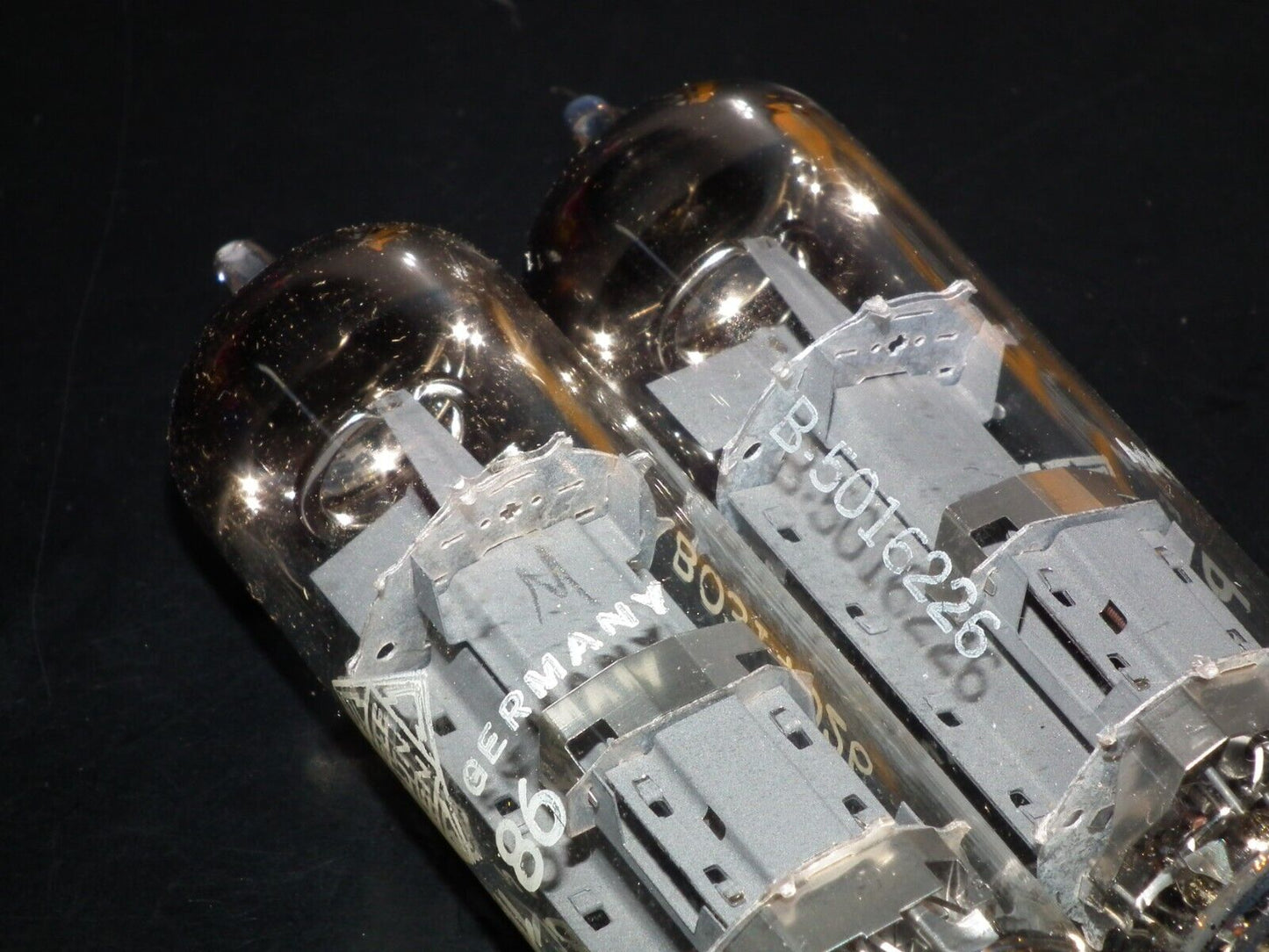Platinum Matched Pair PCL86 14GW8 Telefun NOS NIB Berlin tube plant Diamond bttm