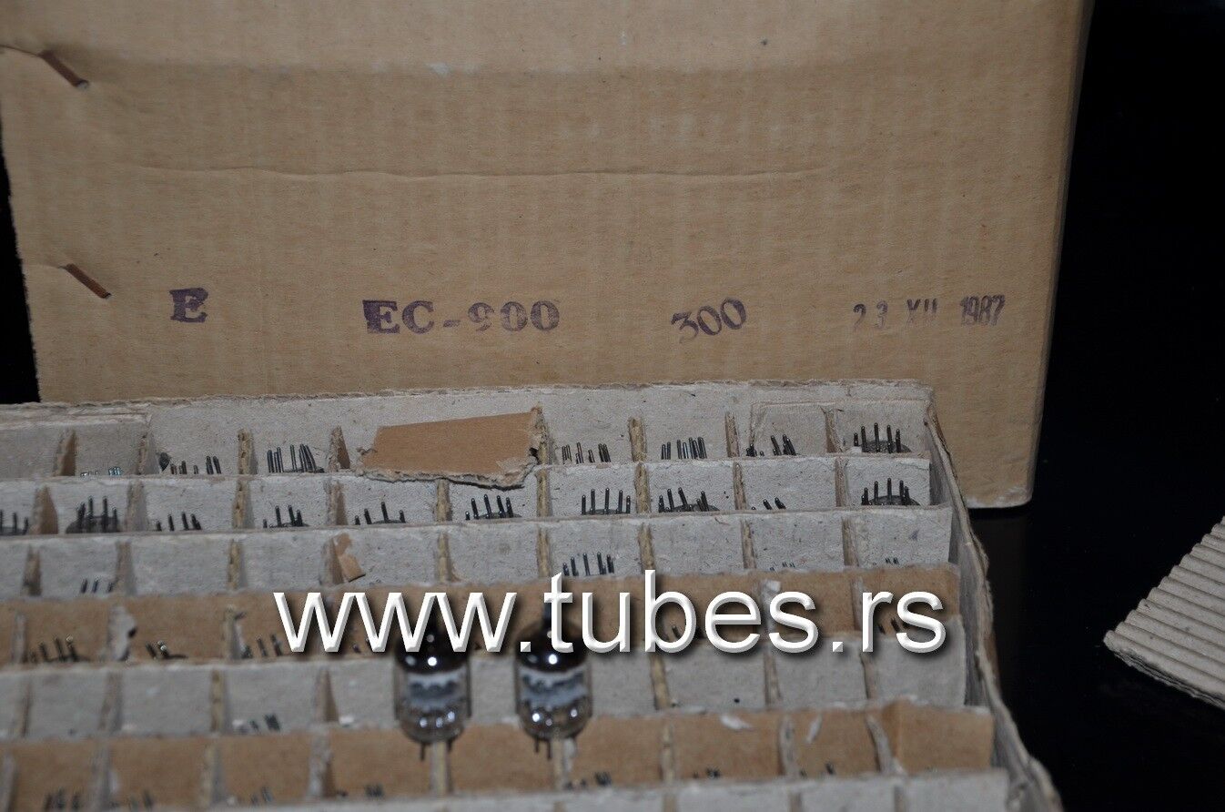 EC900 6HM5 EI Philips - Lot of four (4) tubes matched quad Little Dot Amplifier