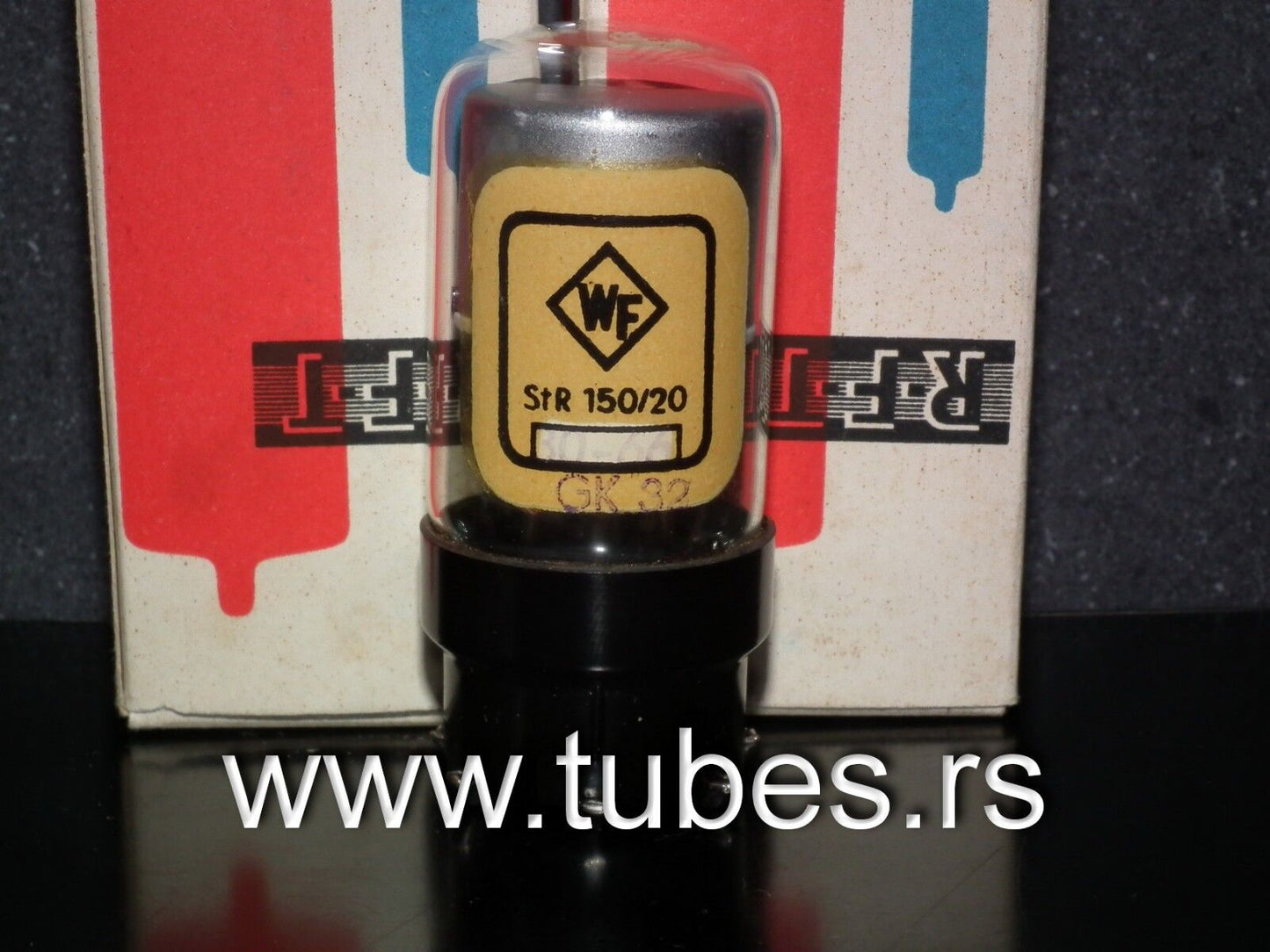 STR 150/20 RFT Germany NOS NIB 1966, Voltage regulator tube