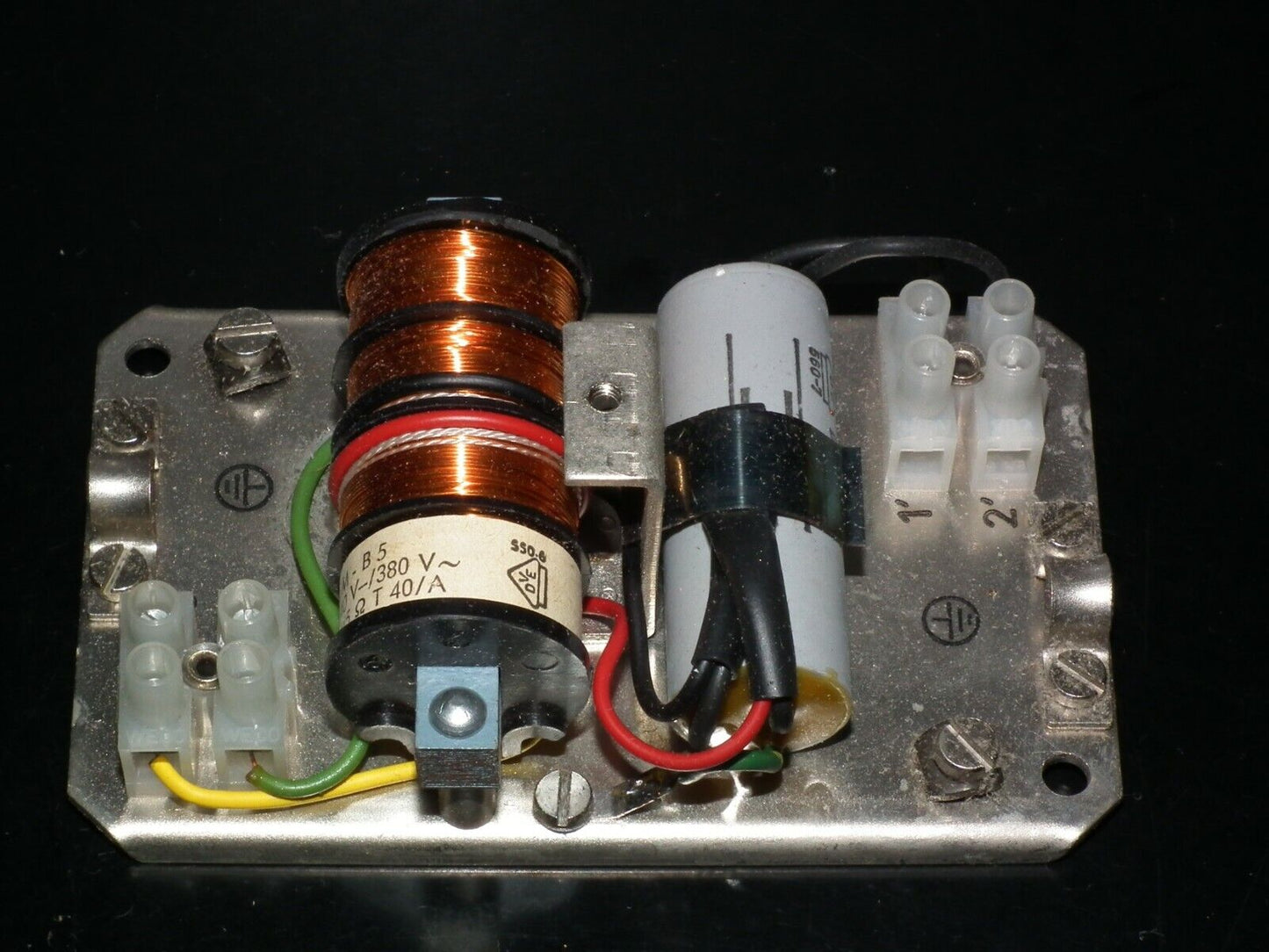 Siemens RFI Power Line Filter 250V 2x0.5A NOS Germany B84101-C10 Entstorgerat