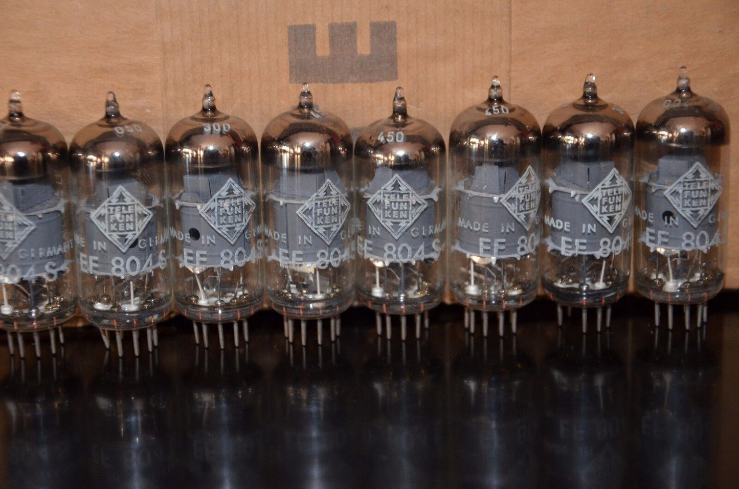 EF804S Telefunken NOS Low Noise Diamond Bottom 1 pcs (One tube)