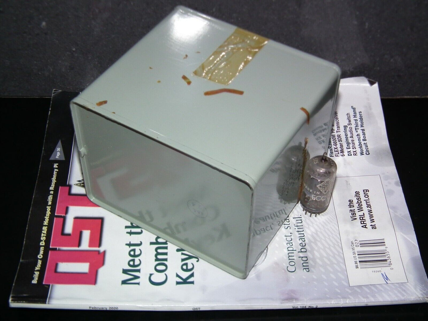 Genuine Marconi PIO Capacitor 4mfd 2500V NOS One pcs (1 capacitor)