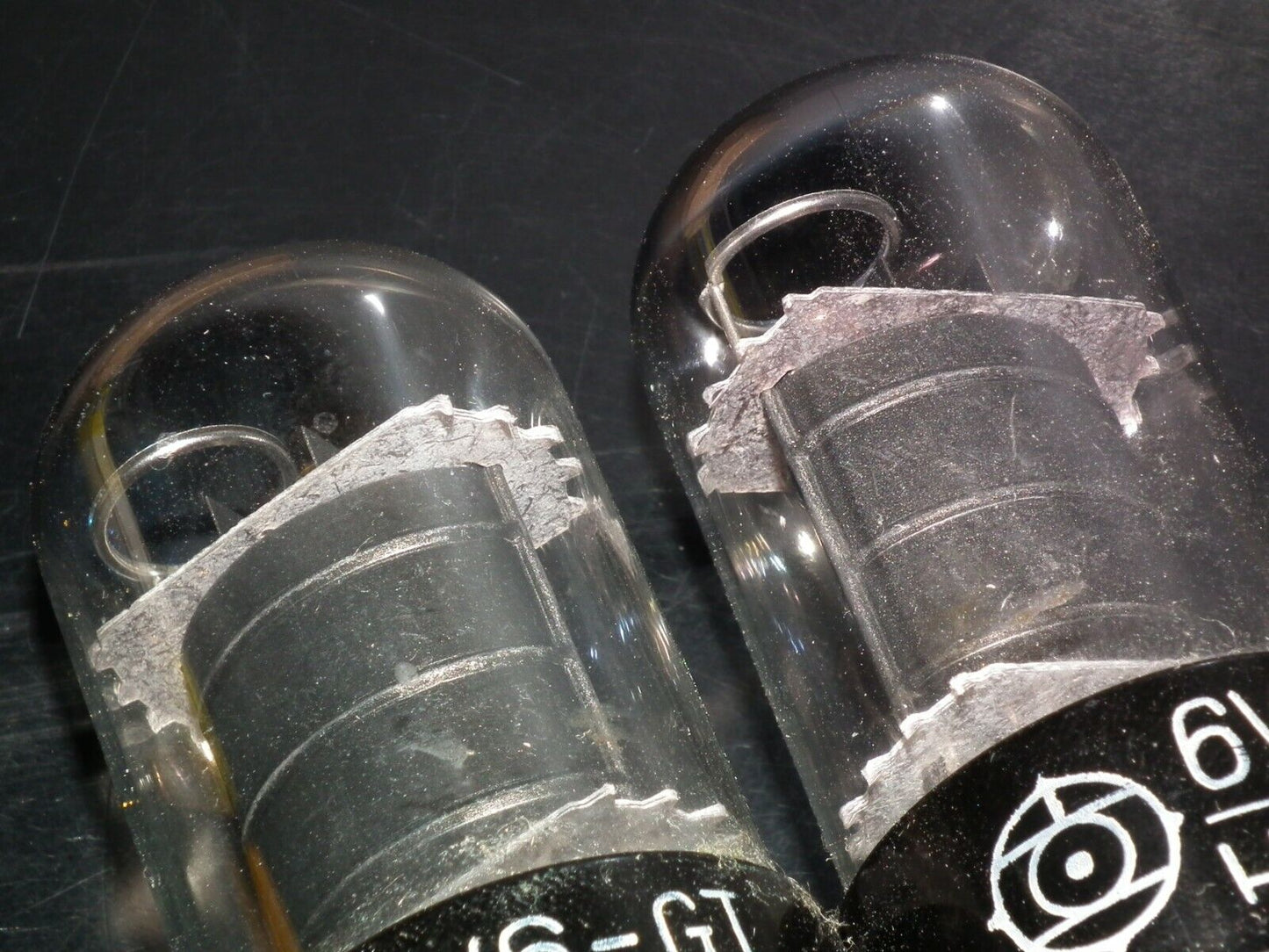 Matched Pair 6V6GT HITACHI Japan USED tested NOS Great Sounding 6V6-GT