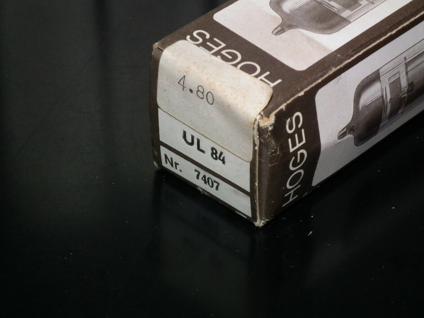 UL84 45B5 N119 Hoges by Philips NOS NIB tube audio pentode