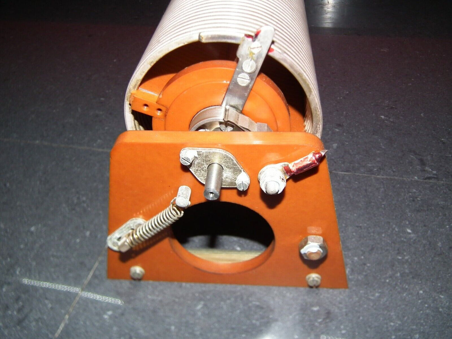 GIANT VARIABLE ROLLER INDUCTOR COIL - HF POWER AMPLIFIER - ANTENNA TUNER QRO