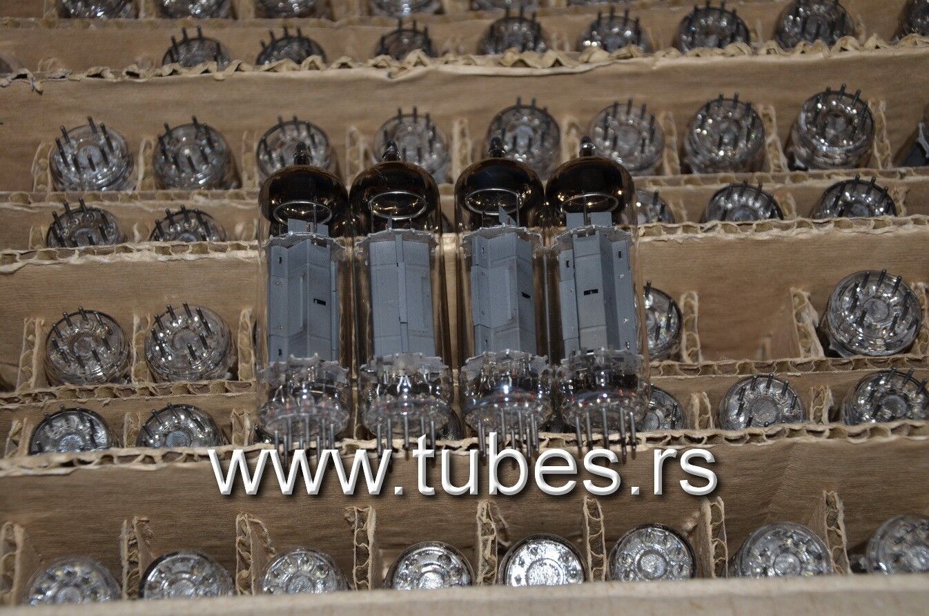 Platinum matched quad LL86 10CW5 EI Yugo (10.5V heater) (EL86 PL84 XL86 sub)