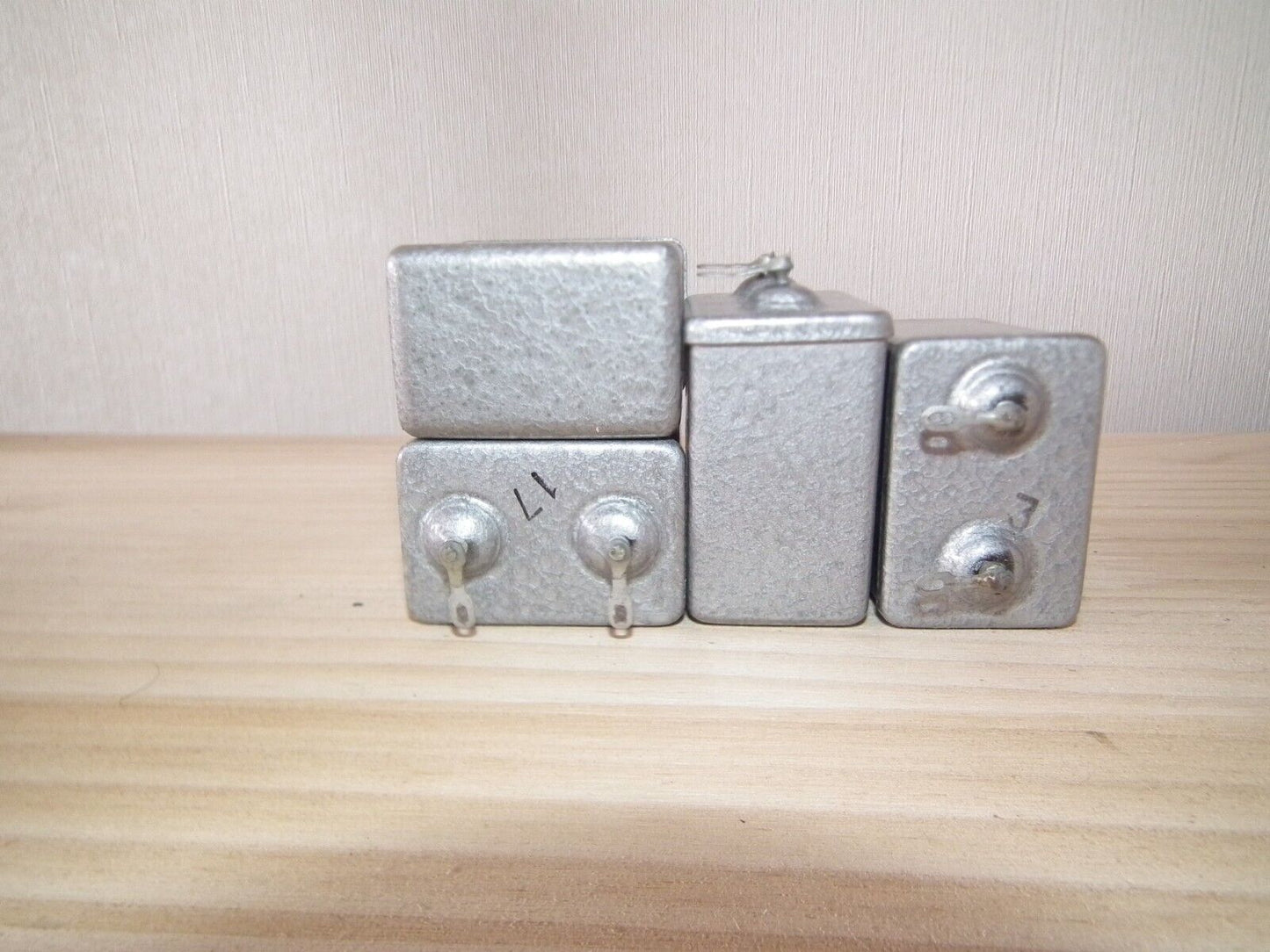 NOS PIO Capacitor 0.5mfd 750V 0.5u Paper in Oil MBGCh-1 Soviet made in 70s 500nF