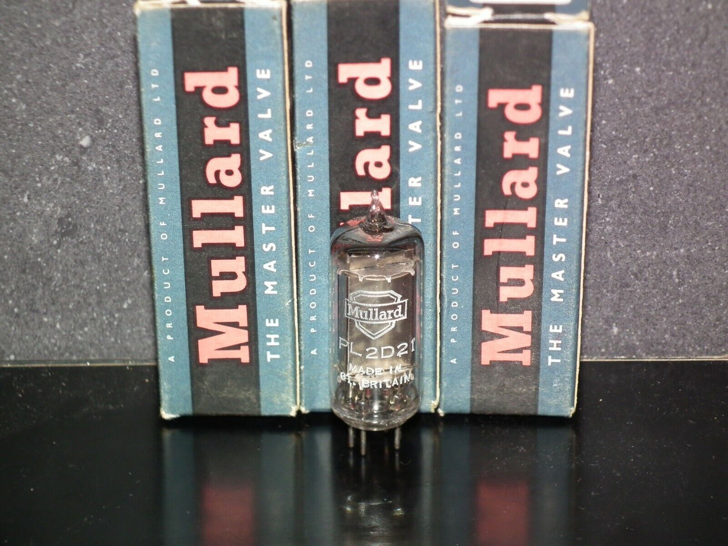 PL2D21 2D21 Thyratron Mullard PL21 NOS NIB tested Old Type