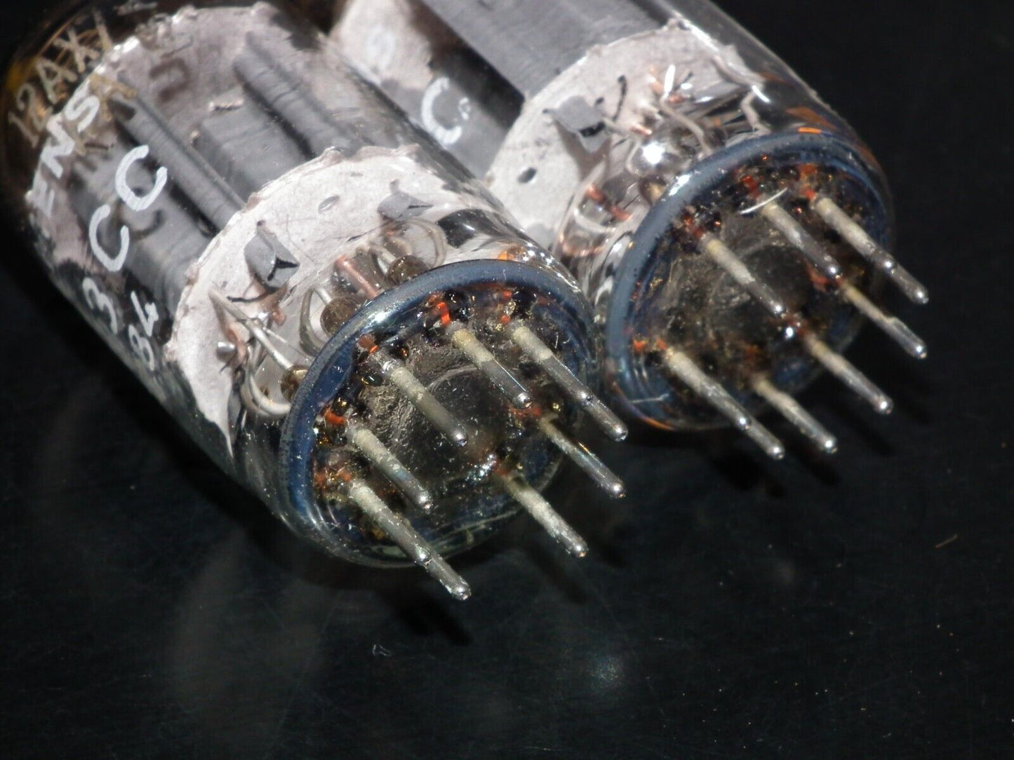 Platinum Matched Pair E83CC Siemens 6057 12AX7WA NOS NIB Strong Balanced