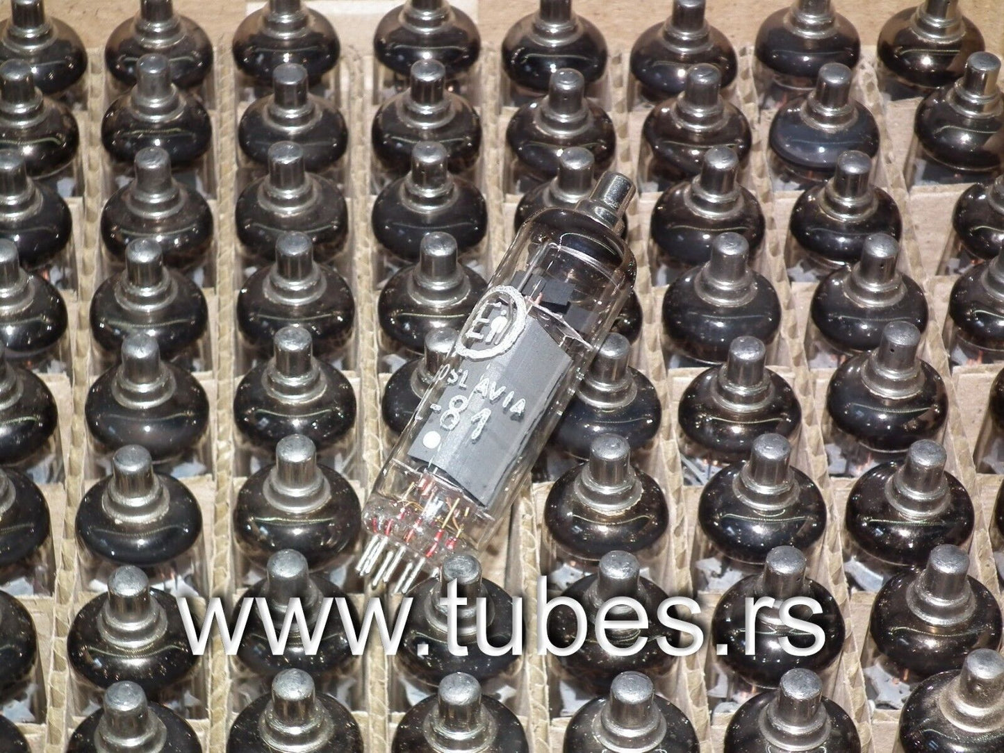 Platinum matched quad PL81 21A6 EI Philips NOS tube pentode N152