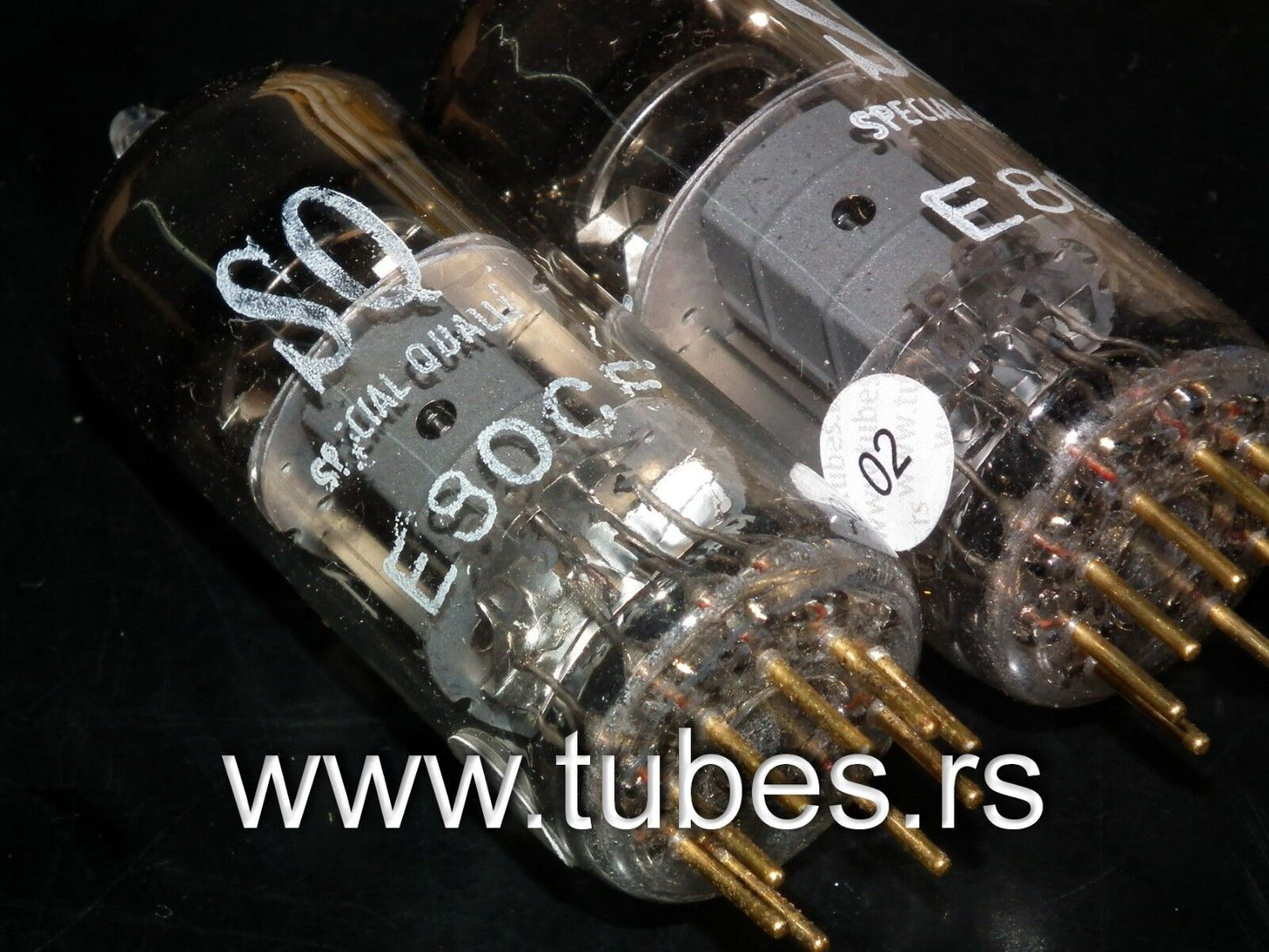 VALVO GERMANY E80CF 7643 for McIntosh MR-67 65B 71 Platinum matched pair Philips