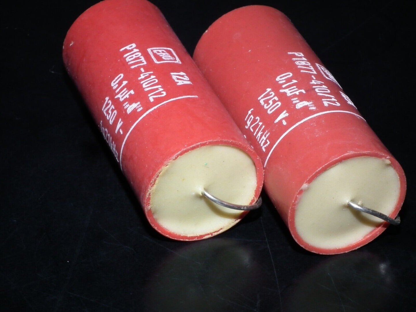 ERO 100nF 1250V Polyester Capacitor HI Voltage NOS 0.1uF 1.25KV